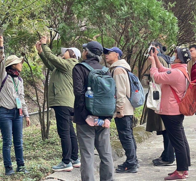 在貴子坑水土保持園區學習高嶺土知識