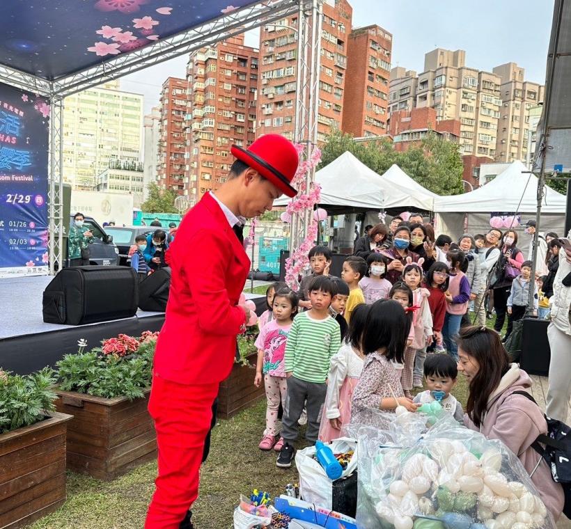 2024樂活夜櫻季-假日活動氣球互動