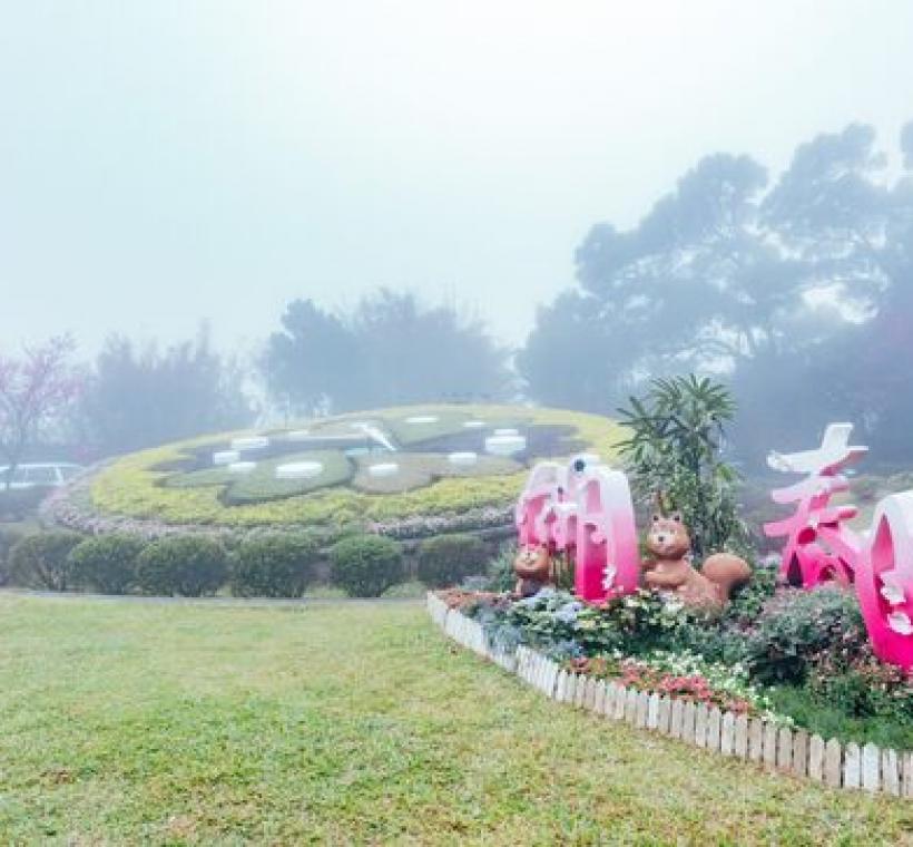 陽明公園花鐘