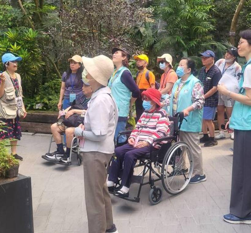 志工老師的導覽，內容既豐富又有趣。