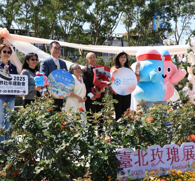 李四川副市長蒞臨臺北玫瑰展主題活動