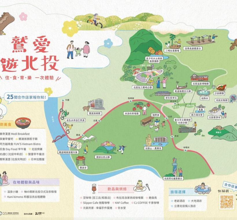 2025三層崎花海－摺頁順遊景點與合作店家